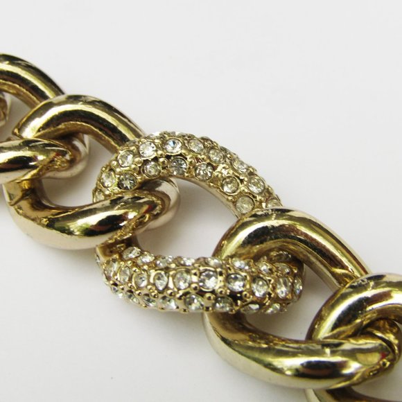 Victoria's Secret Gold Toggle Bracelet and Black Cuff - Picture 5 of 6